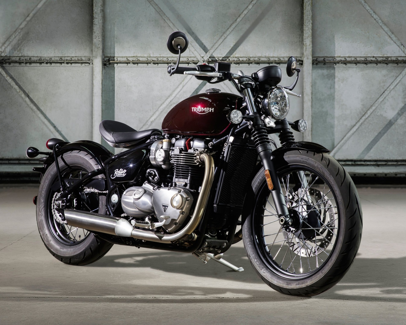 Fondo de pantalla Triumph Bonneville Bobber 1600x1280