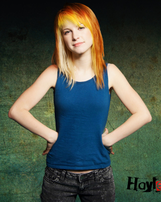 Hayley Williams, Paramore - Obrázkek zdarma pro Nokia Asha 308