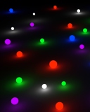 Screenshot №1 pro téma Glow Marbles 128x160