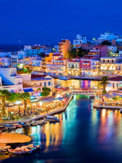 Das Crete - Agios Nikolaos Wallpaper 240x320