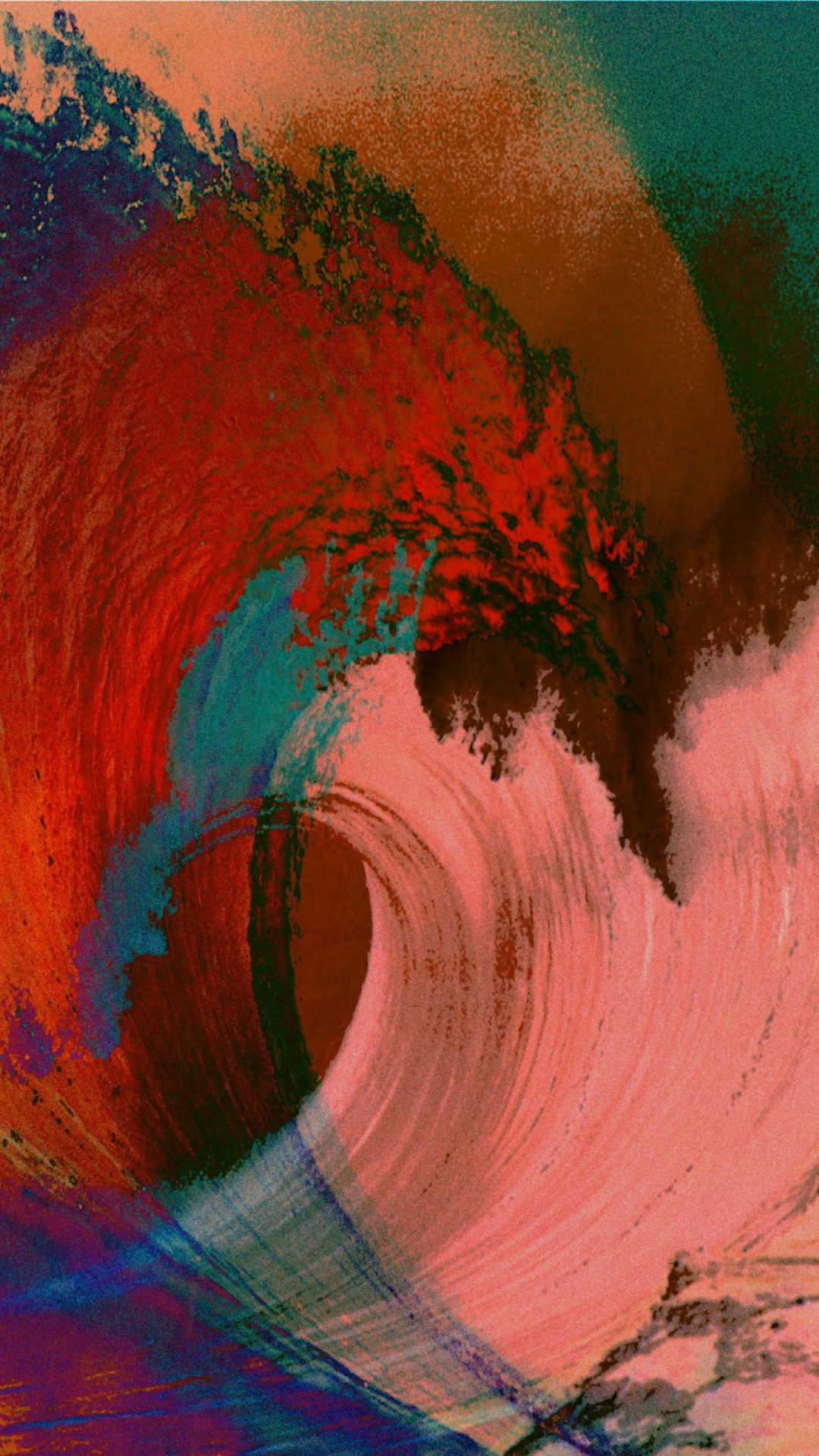 Sfondi Colorful Waves 1080x1920