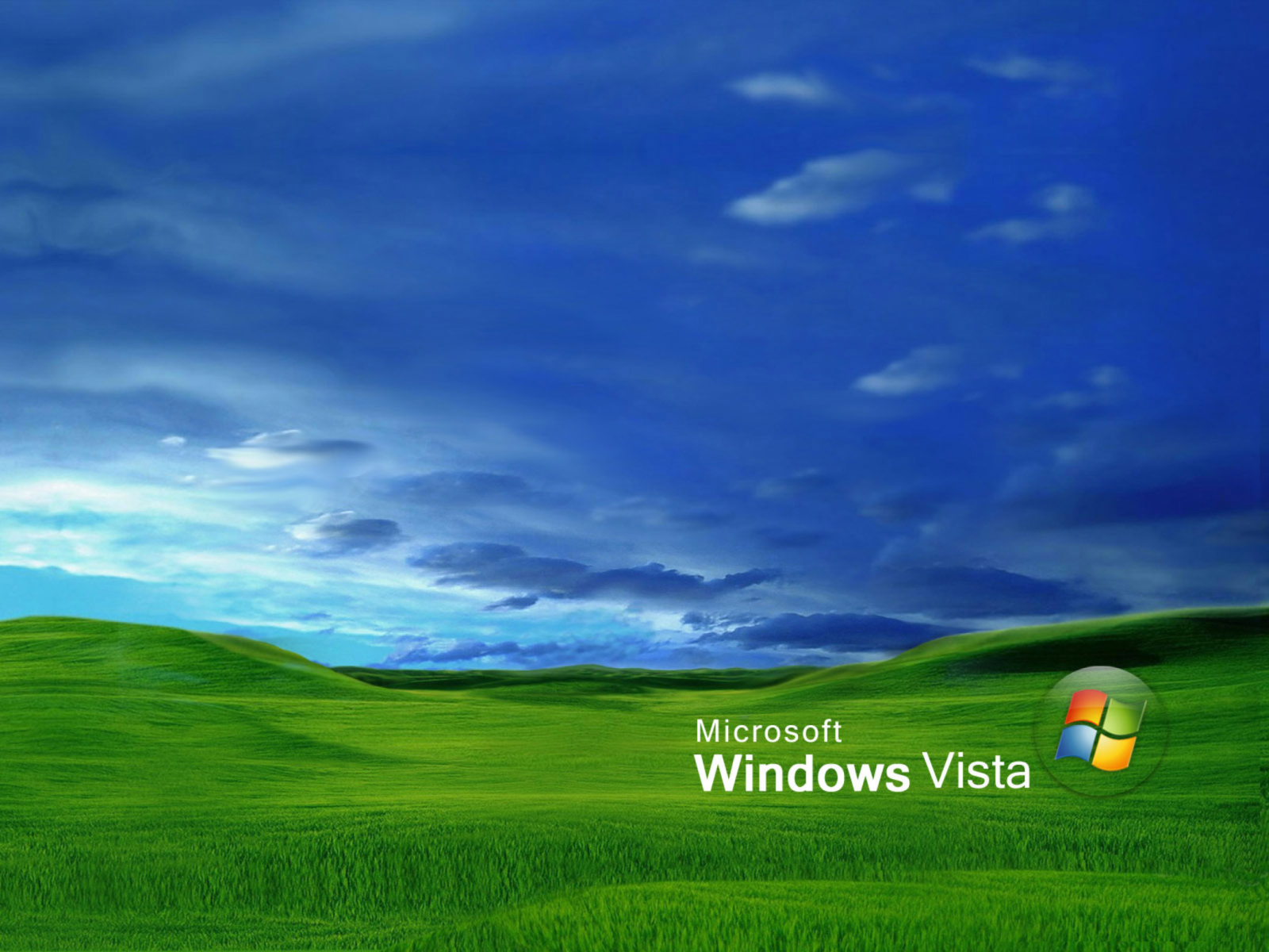 Screenshot №1 pro téma Vista Wallpaper 1600x1200