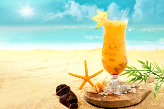 Free Carambola and Maraschino Citrus Cocktail Picture for Android, iPhone and iPad