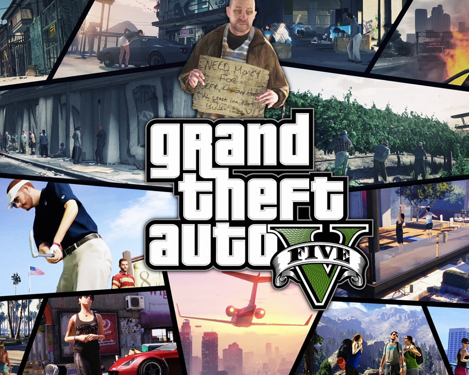 Fondo de pantalla Grand Theft Auto 5 1600x1280