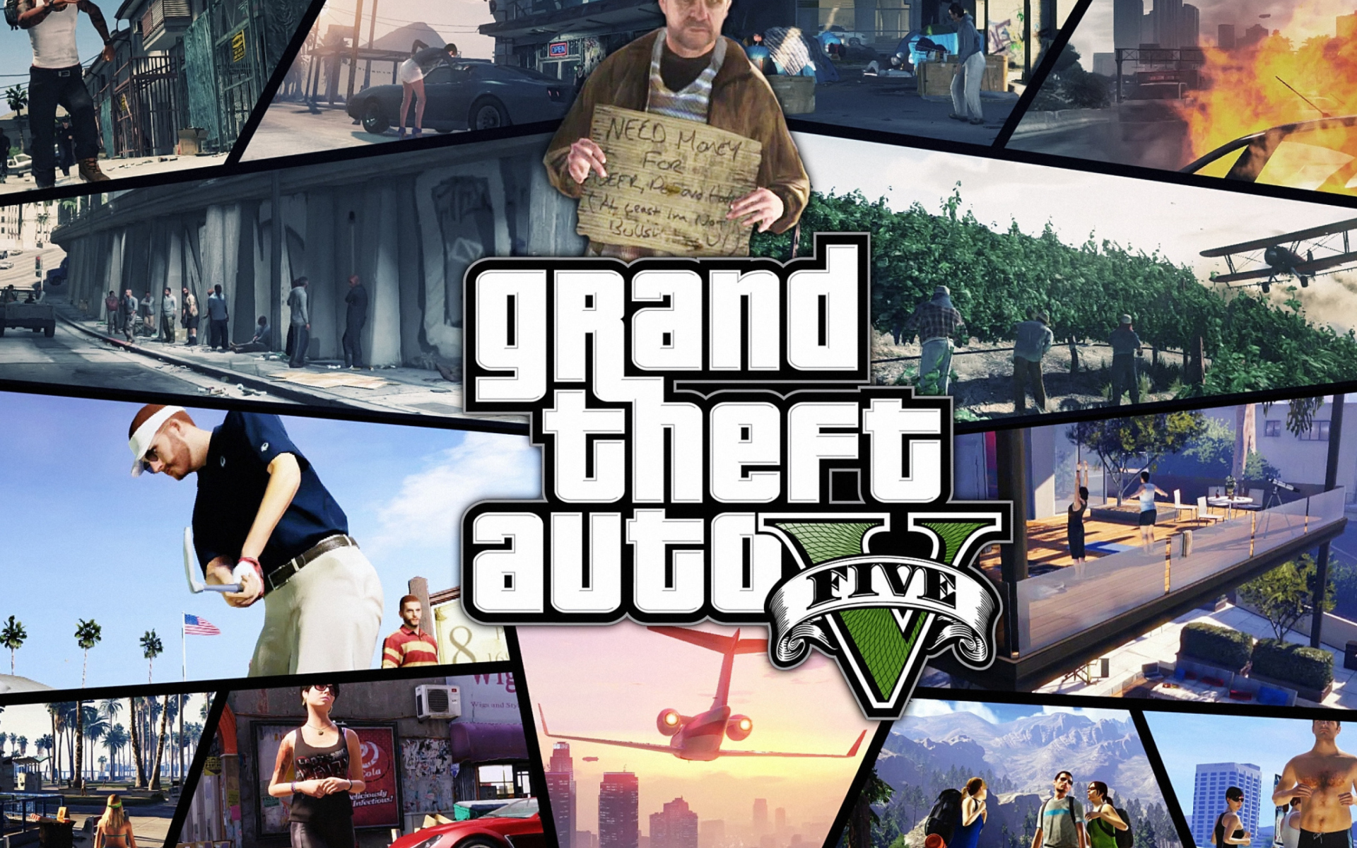 Screenshot №1 pro téma Grand Theft Auto 5 1920x1200