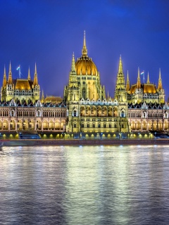 Screenshot №1 pro téma Budapest Parliament 240x320