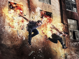Paul Walker Brick Mansions wallpaper 320x240