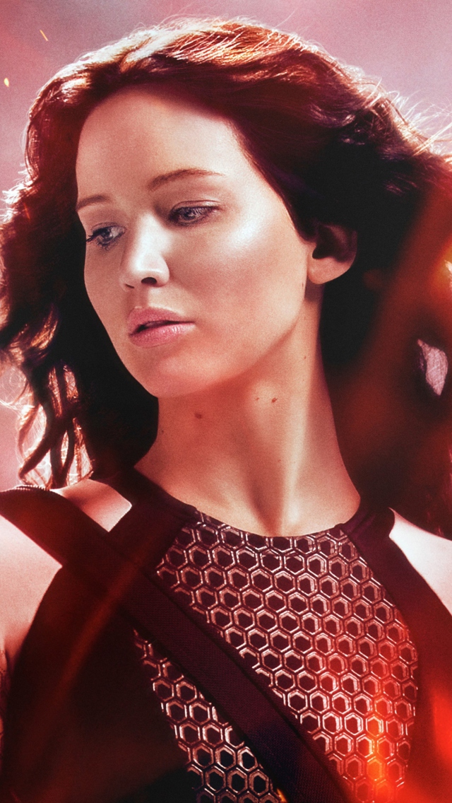 Screenshot №1 pro téma Katniss In The Hunger Games Catching Fire 640x1136