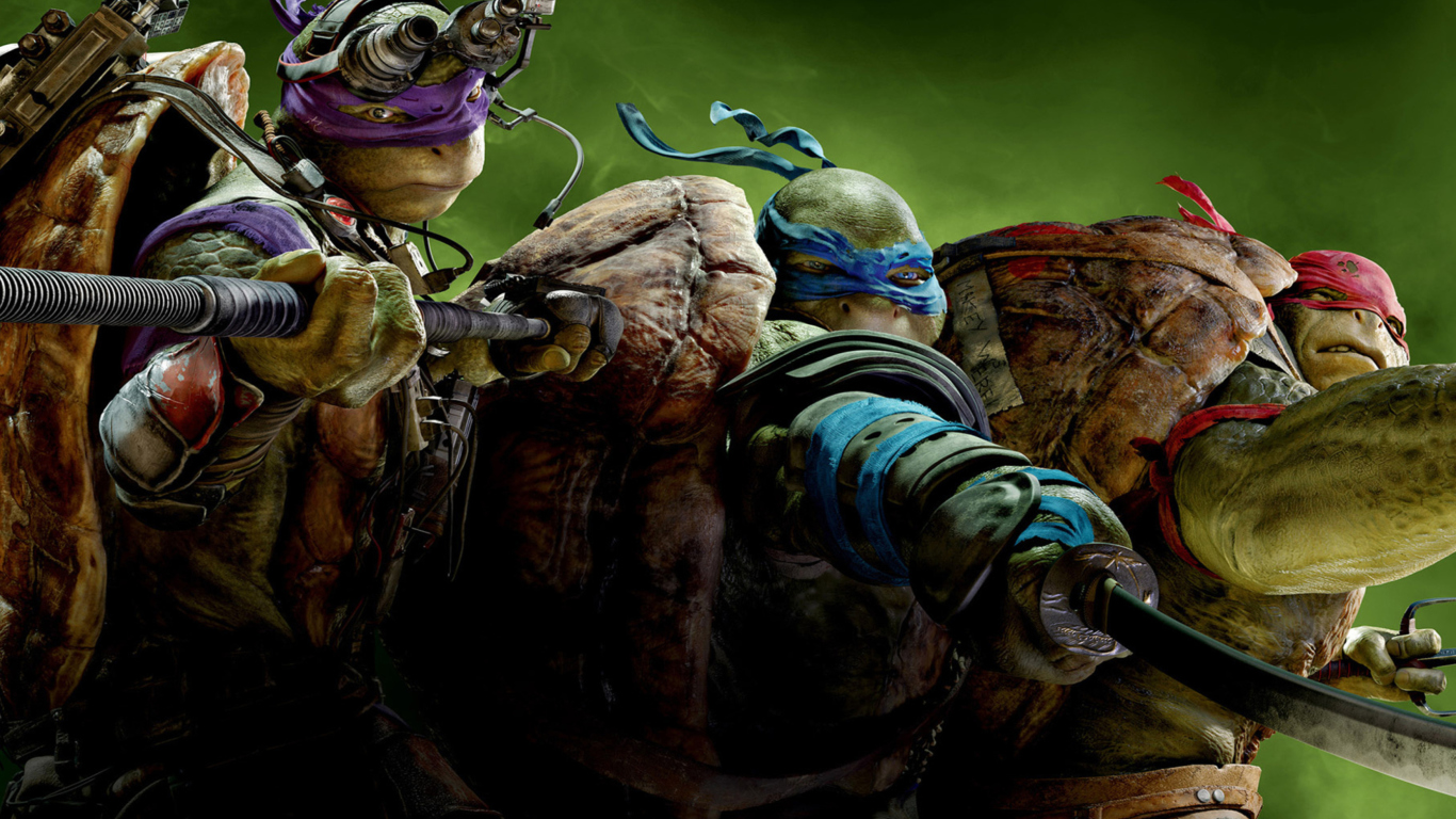 Screenshot №1 pro téma Tmnt 2014 1366x768