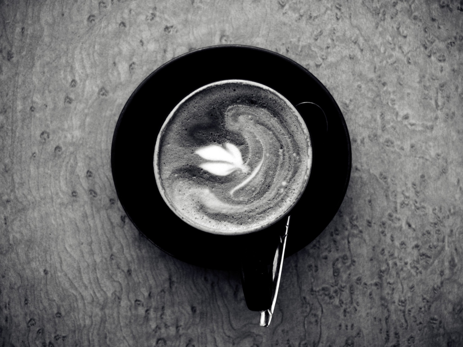 Black And White Coffee Cup screenshot #1 1600x1200