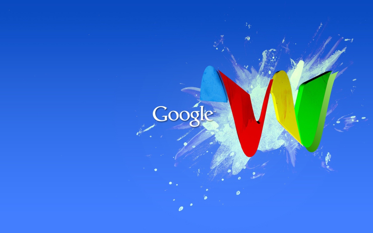 Das Google Logo Wallpaper 1280x800