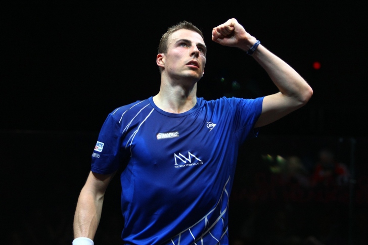 Nick Matthew - squash player wallpaper