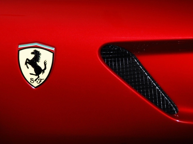 Fondo de pantalla Ferrari Logo 640x480