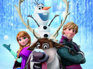 Fondo de pantalla Frozen, Walt Disney 320x240