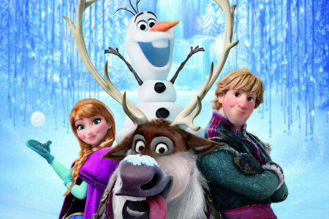 Fondo de pantalla Frozen, Walt Disney 480x320