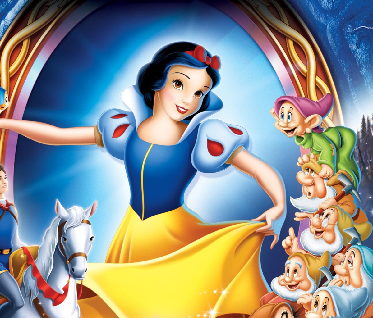 Screenshot №1 pro téma Disney Snow White 1200x1024