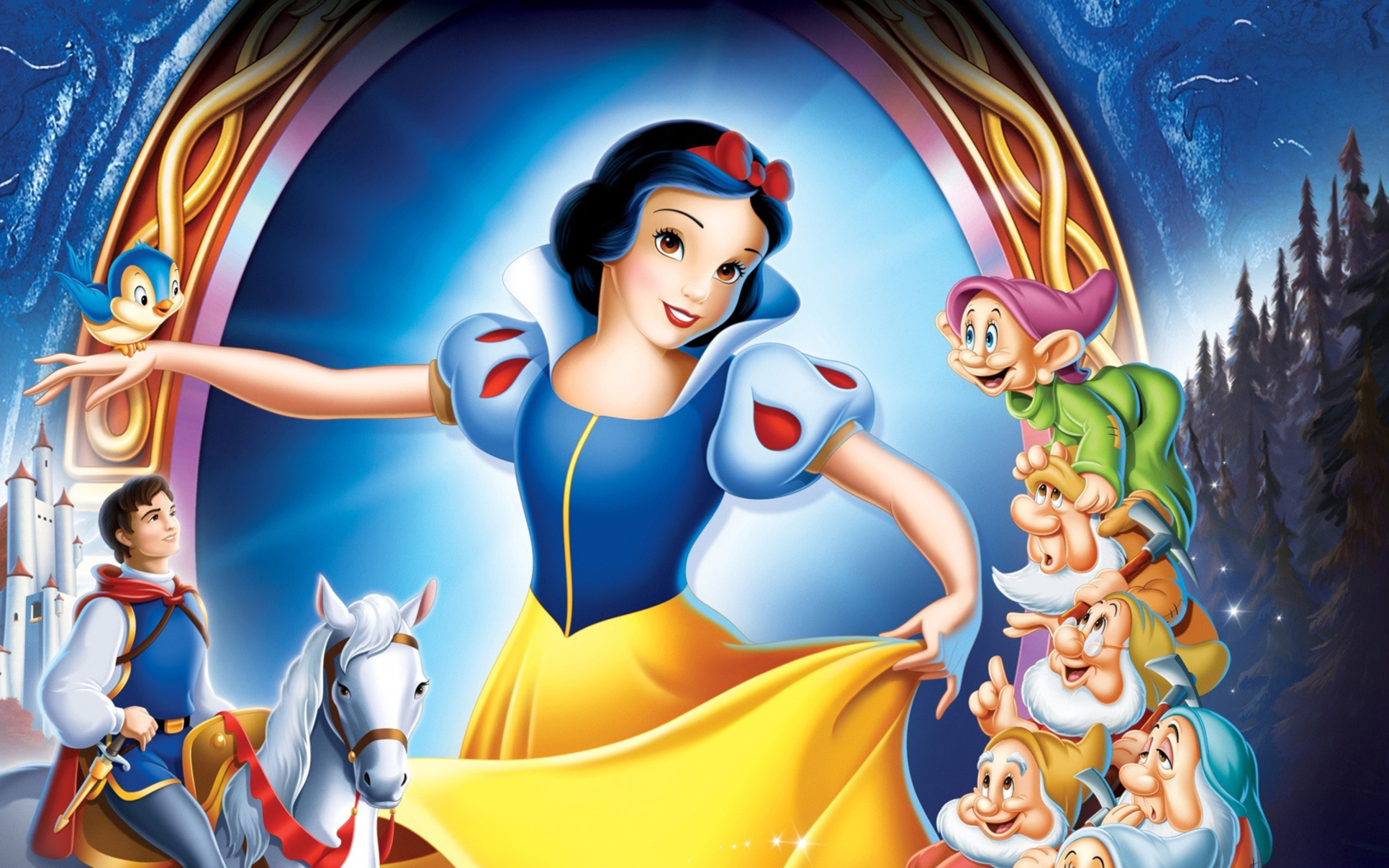 Screenshot №1 pro téma Disney Snow White 2560x1600