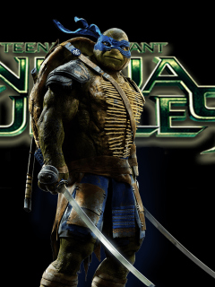 Screenshot №1 pro téma TMNT 2014 Leonardo 240x320