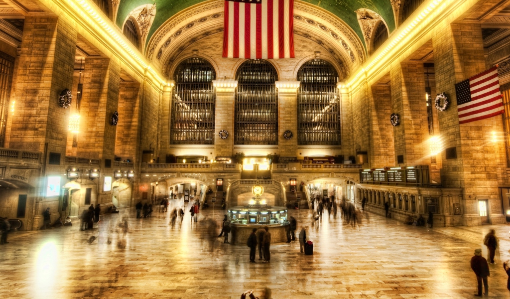 Screenshot №1 pro téma New York, Grand Central 1024x600
