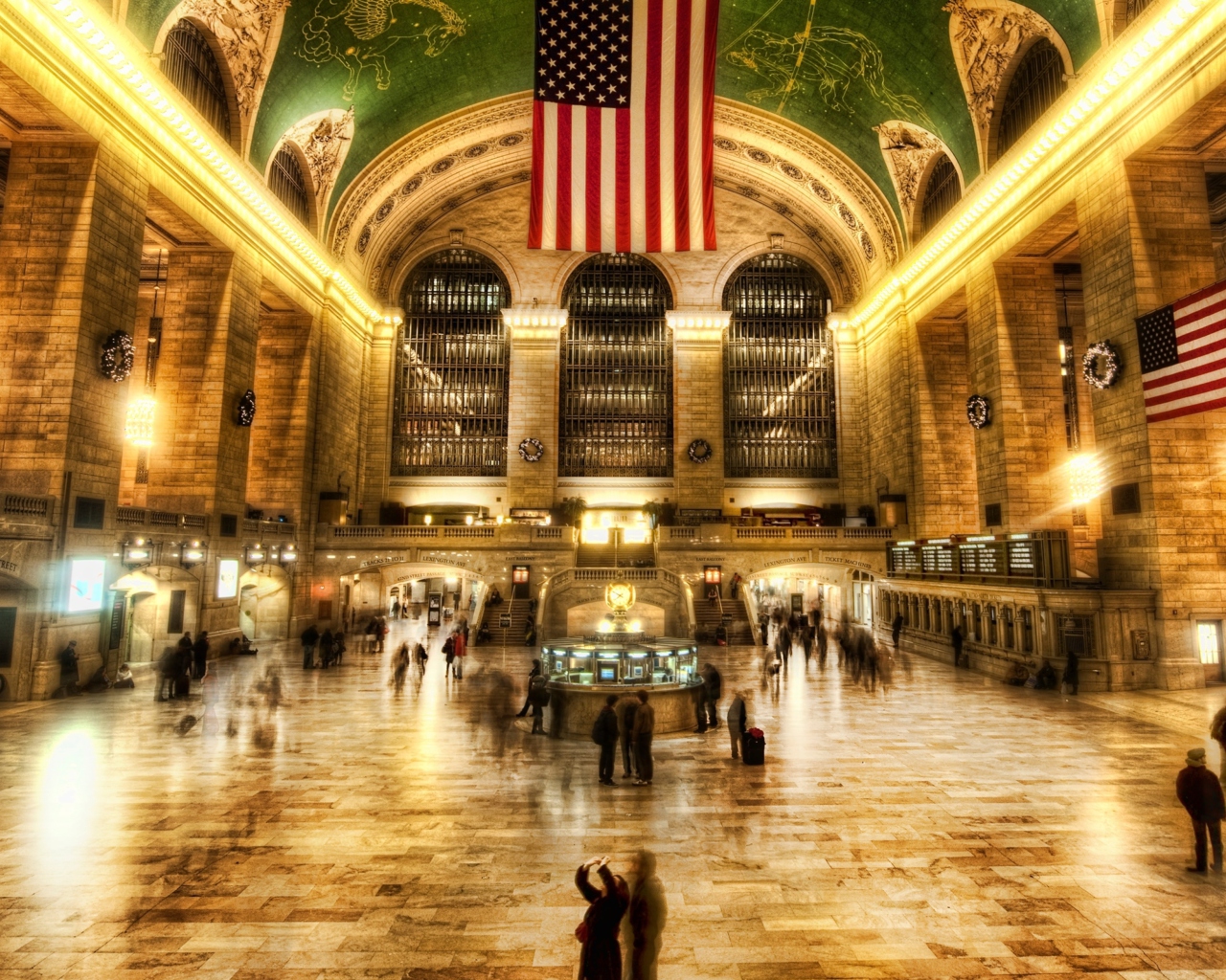 Das New York, Grand Central Wallpaper 1280x1024