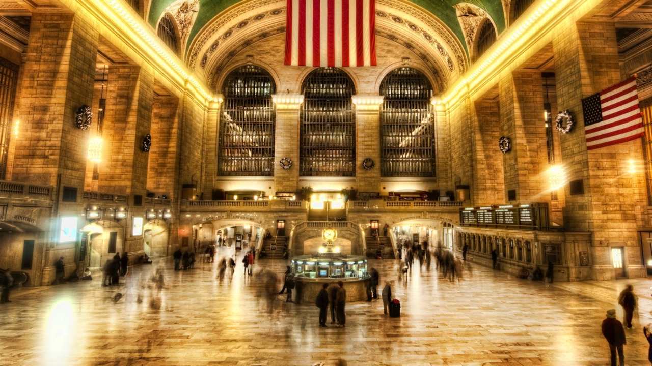 Screenshot №1 pro téma New York, Grand Central 1280x720