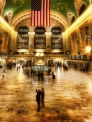 Fondo de pantalla New York, Grand Central 132x176