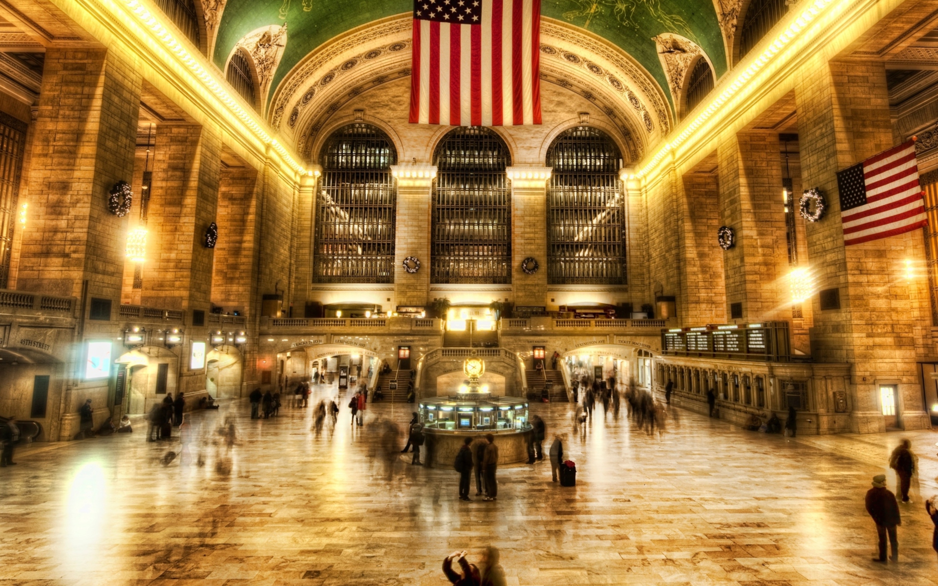 Обои New York, Grand Central 1920x1200