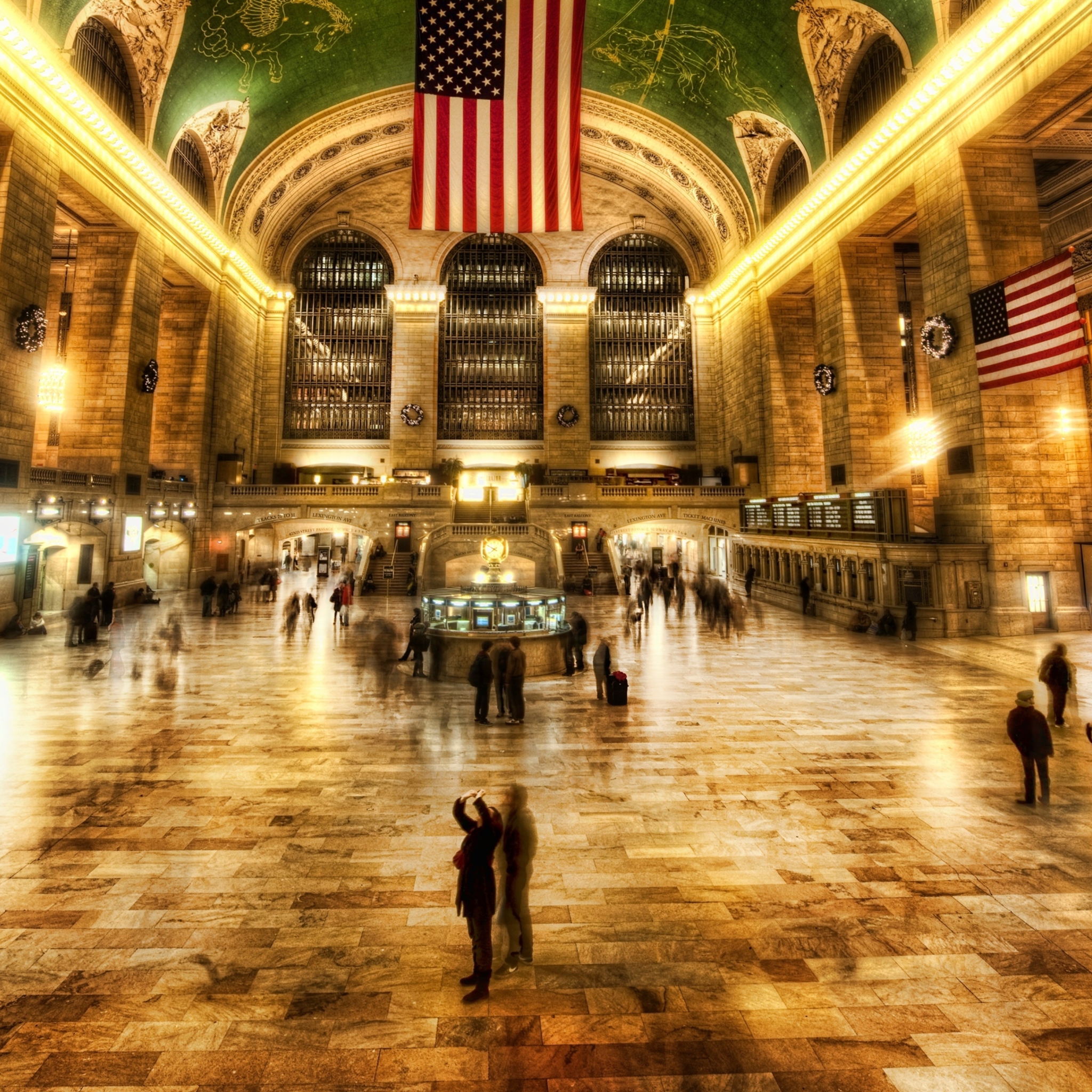 Fondo de pantalla New York, Grand Central 2048x2048