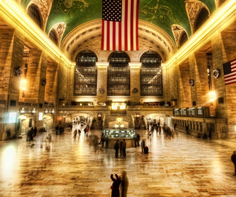 Das New York, Grand Central Wallpaper 480x400