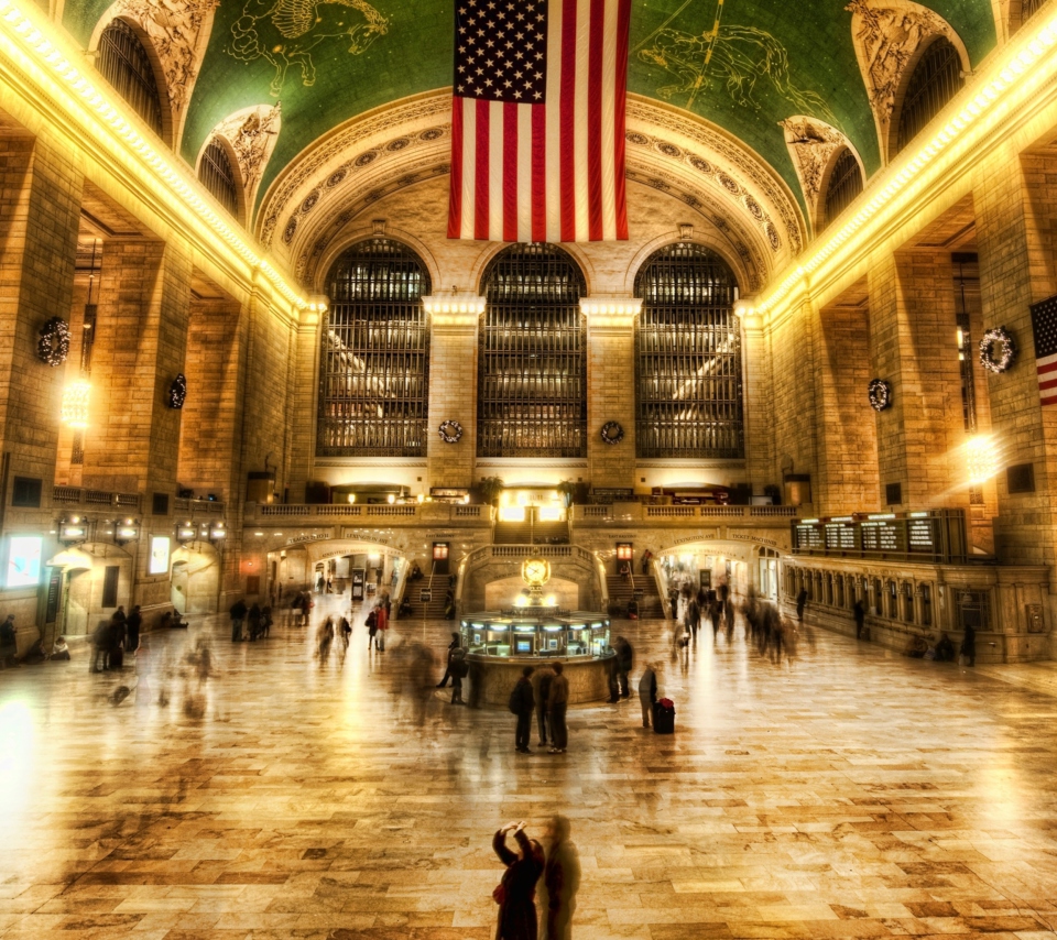 Обои New York, Grand Central 960x854