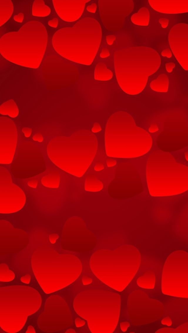 Hearts wallpaper 640x1136