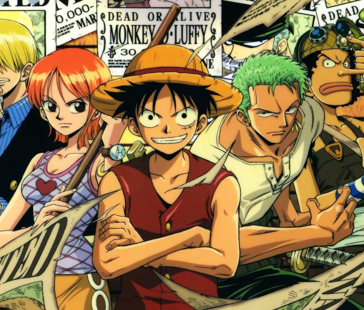 Sfondi One Piece 1200x1024
