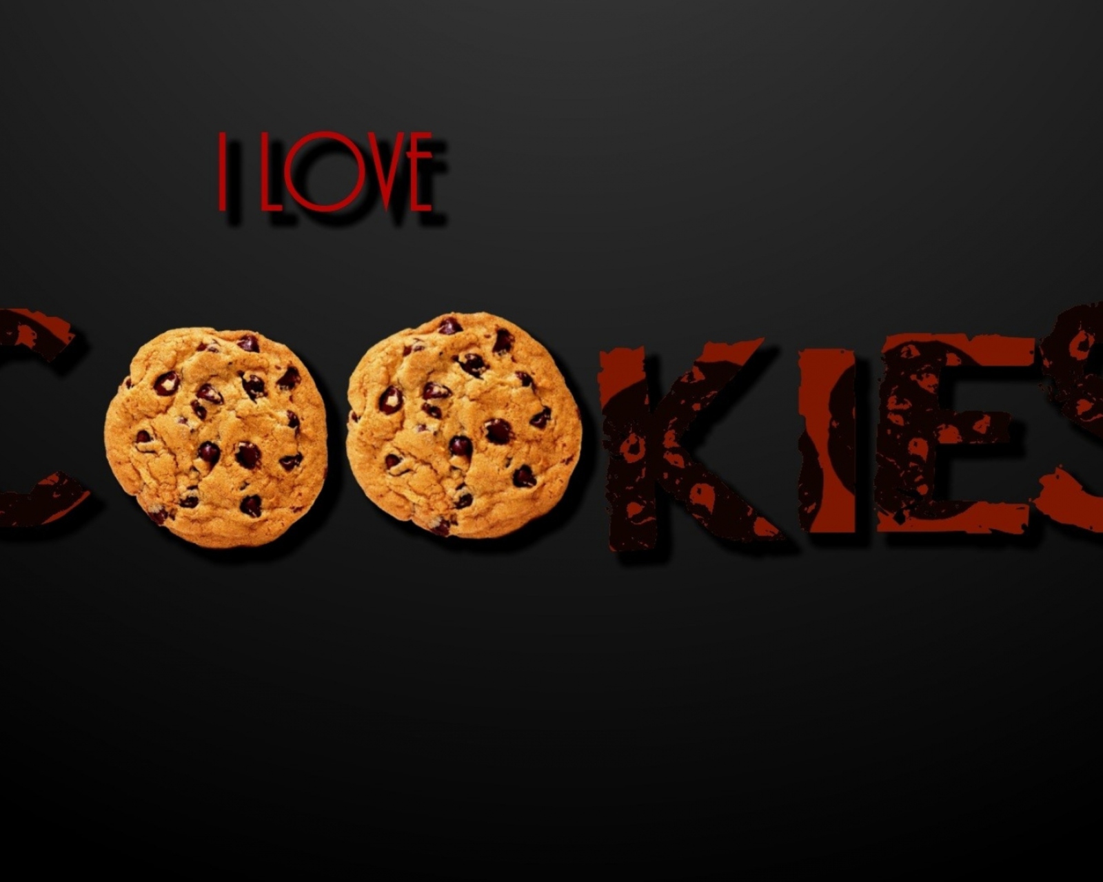 Das I Love Cookies Wallpaper 1600x1280