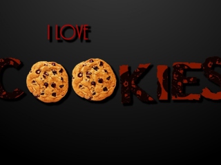 I Love Cookies wallpaper 320x240