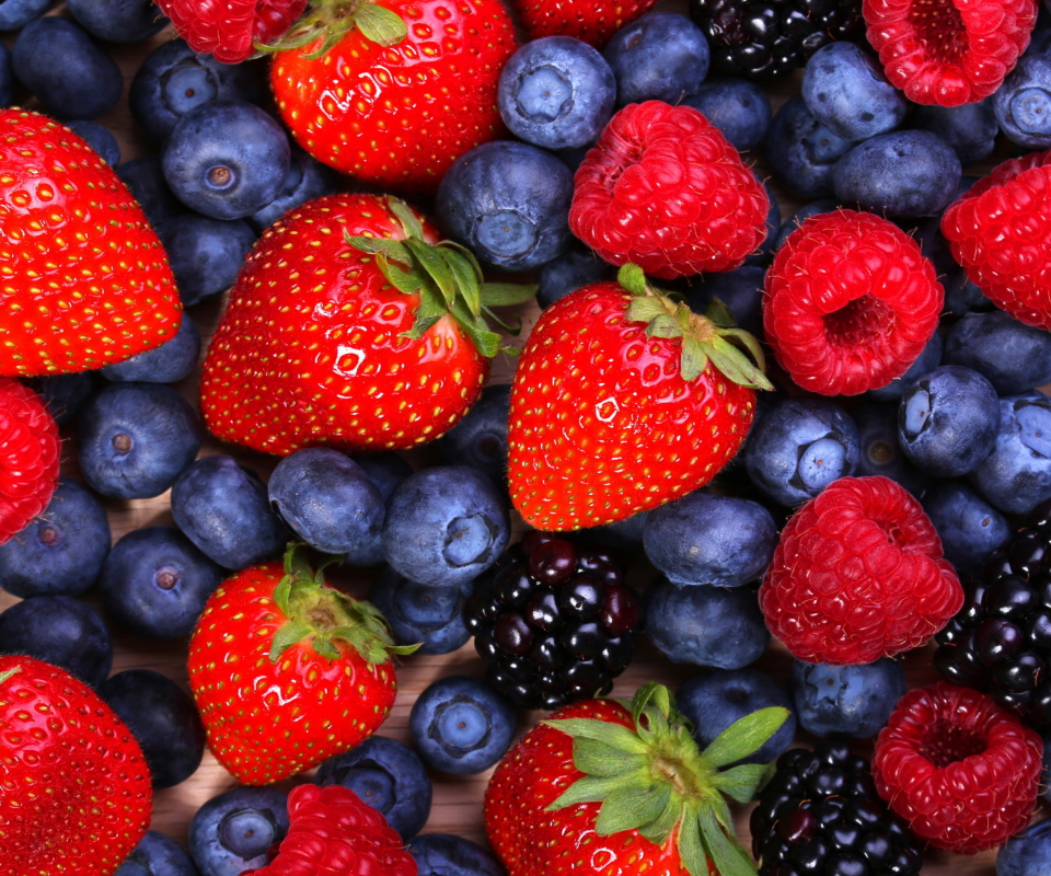 Das Berries Wallpaper 960x800