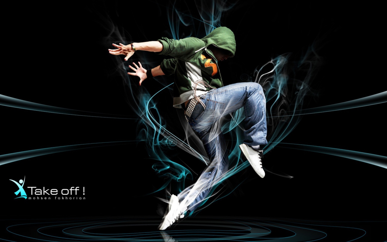 Music And Dance wallpaper 1280x800