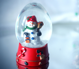 Christmas Glass Ball Background for 208x208