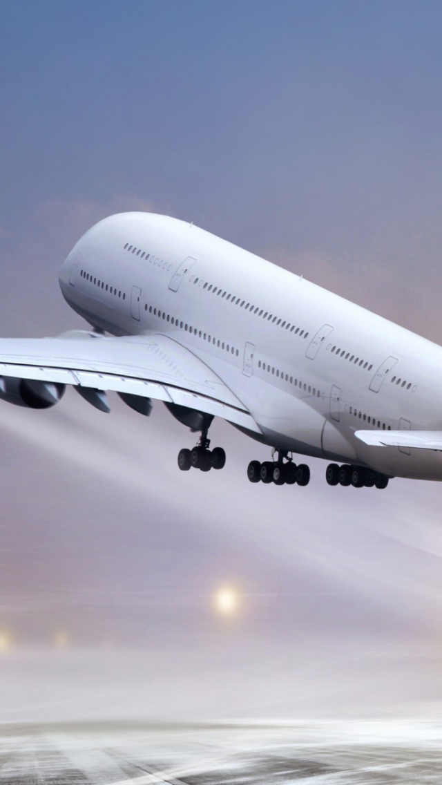 Airbus A380 Take Off screenshot #1 640x1136