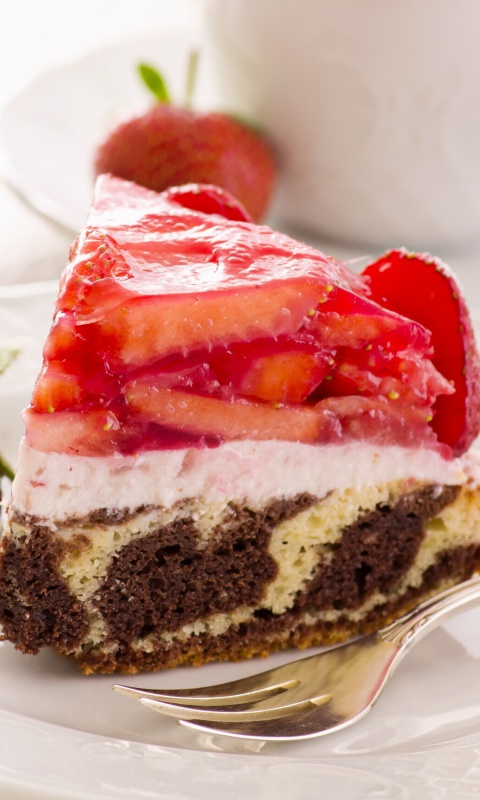 Sfondi Strawberry Shortcake 480x800