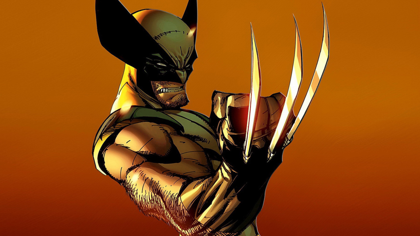 Screenshot №1 pro téma Wolverine 1366x768