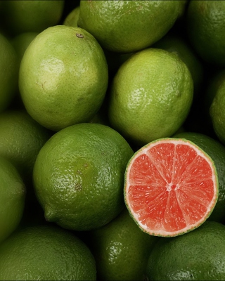 Green Lemons - Obrázkek zdarma pro Nokia X7