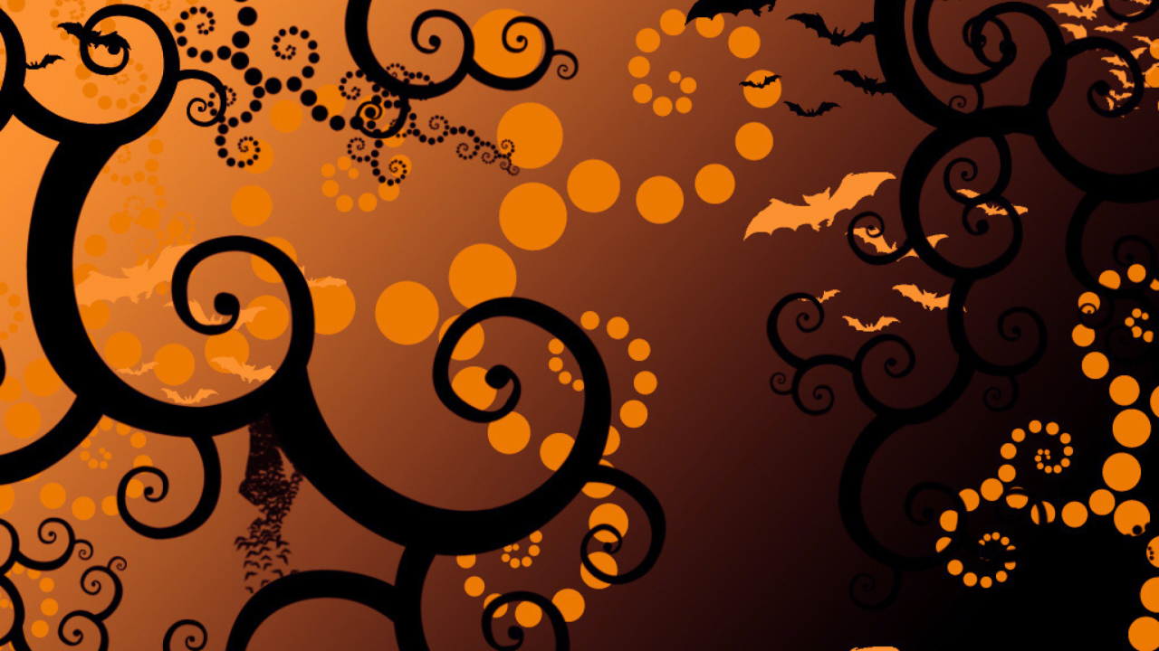 Screenshot №1 pro téma Halloween Abstract 1280x720