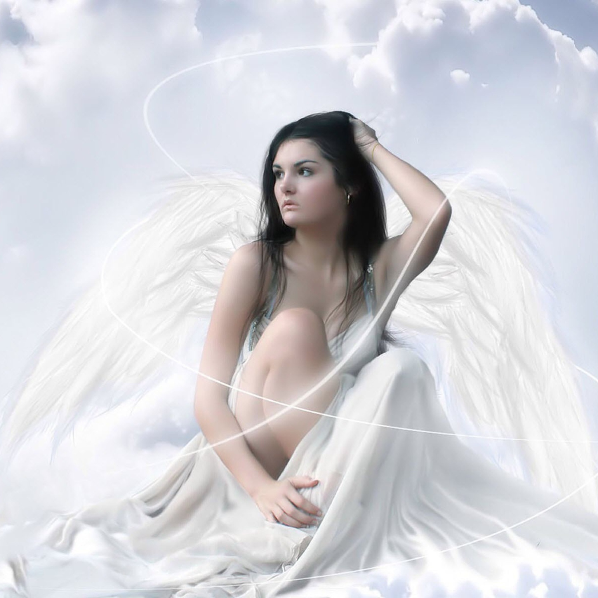 Screenshot №1 pro téma Angel Girl 2048x2048