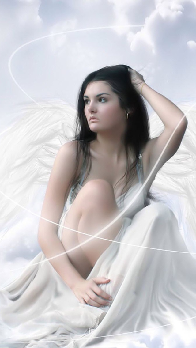 Screenshot №1 pro téma Angel Girl 640x1136