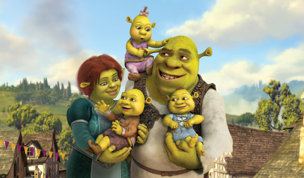 Shrek And Fiona's Babies screenshot #1 1024x600