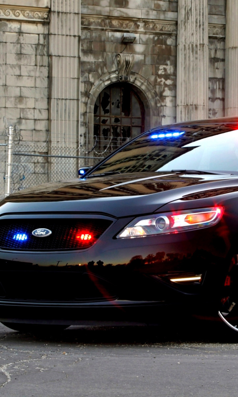 Ford Taurus Police Car screenshot #1 768x1280