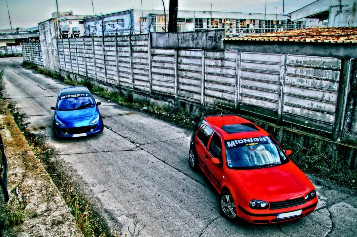 Screenshot №1 pro téma Peugeot 307 Midnight Racers