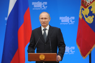 Vladimir Putin Russian President - Obrázkek zdarma pro 1400x1050