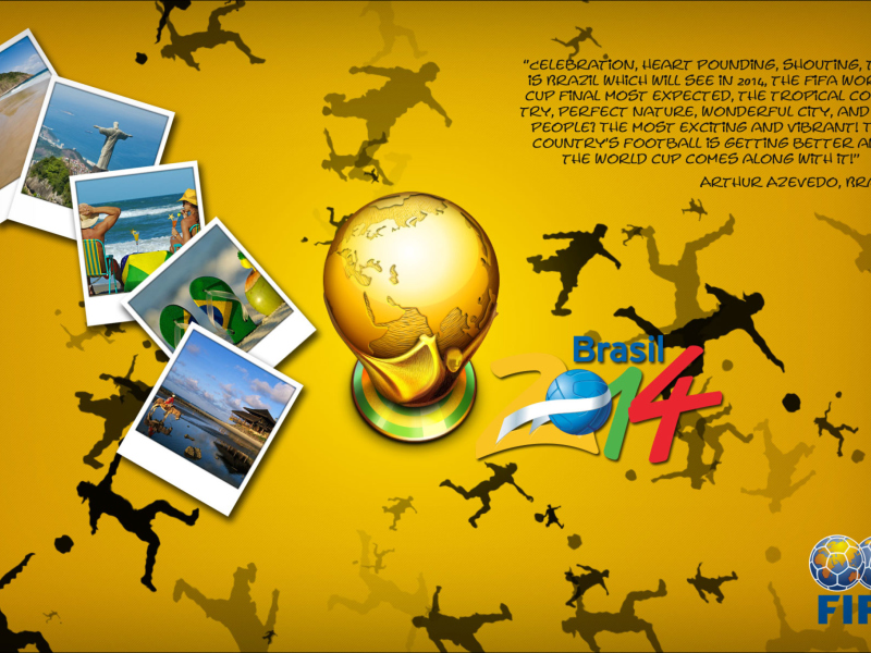 Screenshot №1 pro téma FIFA World Cup 2014 Brazil 800x600