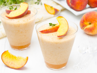 Обои Peach Dessert 320x240